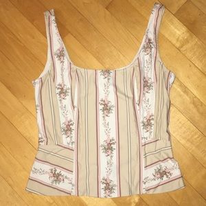 Corset style dressy cami
